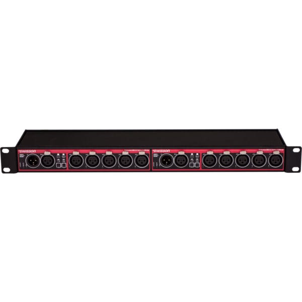 Swisson XSR-5R-3R-US RDM & DMX Splitter (Double Rack)