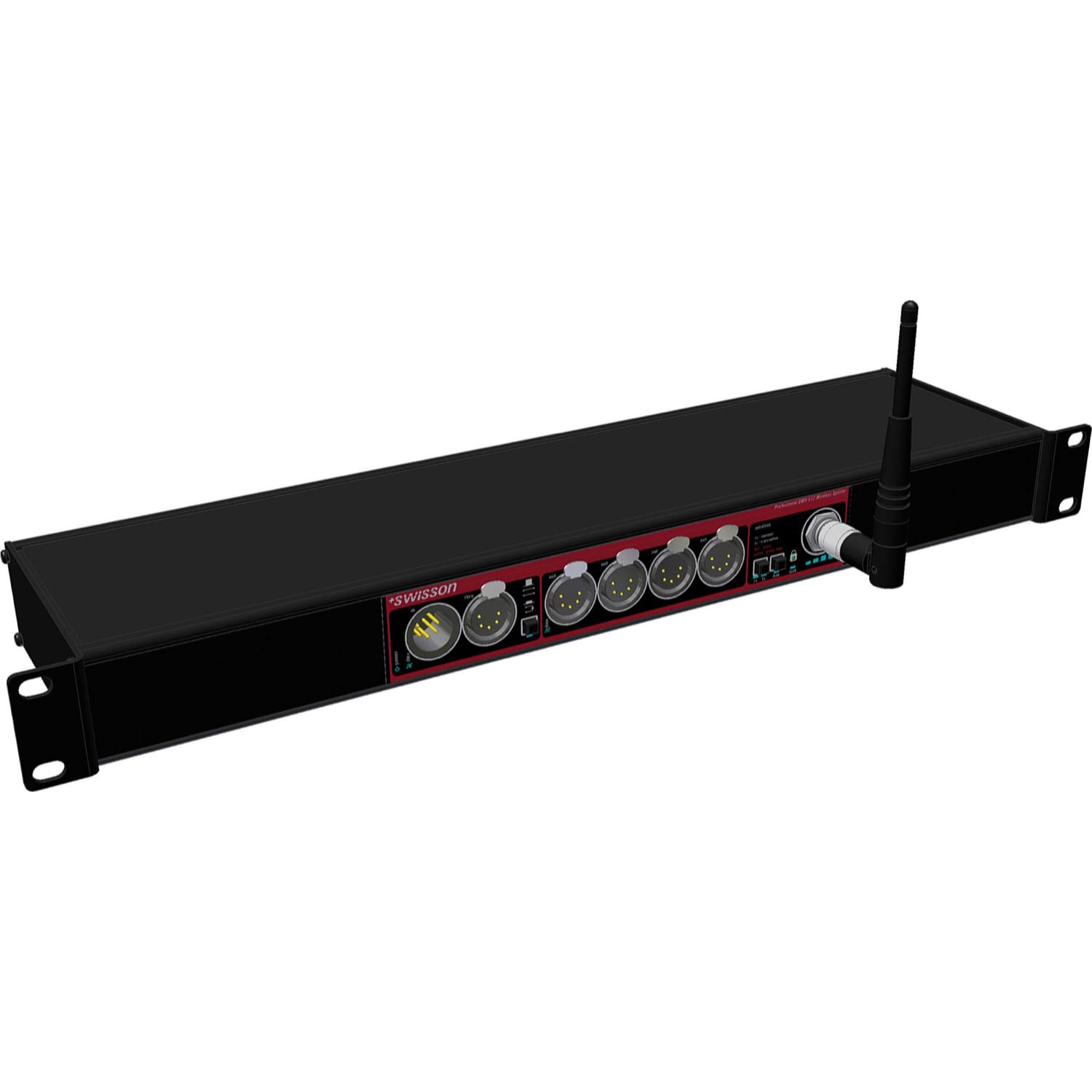 Swisson XSW Wireless DMX Splitter (CRMX, 3-Pin, Rack)