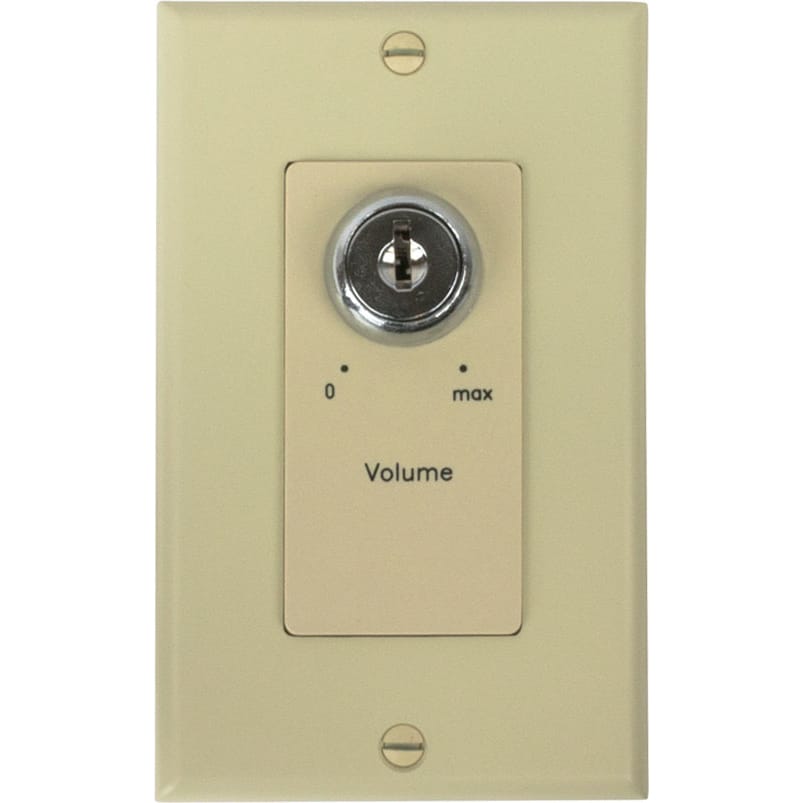 Lowell KL100-DI 100W Attenuator with Key Switch (Decora Ivory)