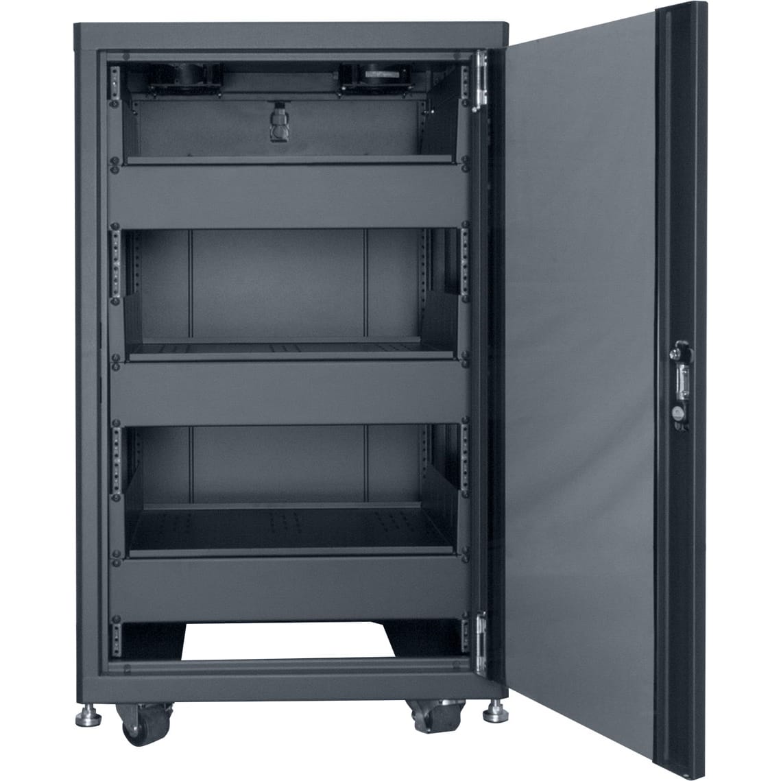 Lowell LCDR-1824 Configured Design Rack (18U x 24" Deep)