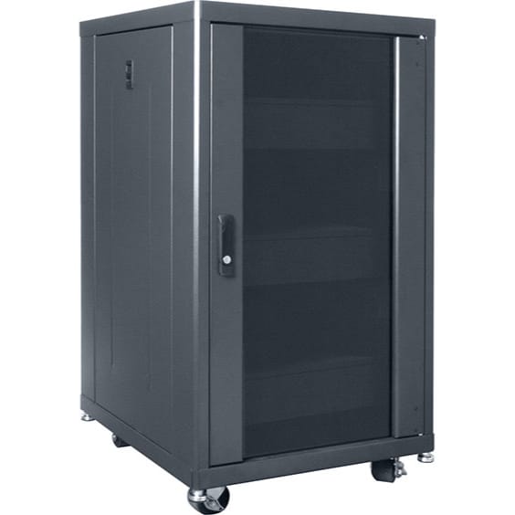 Lowell LCDR-1824 Configured Design Rack (18U x 24" Deep)