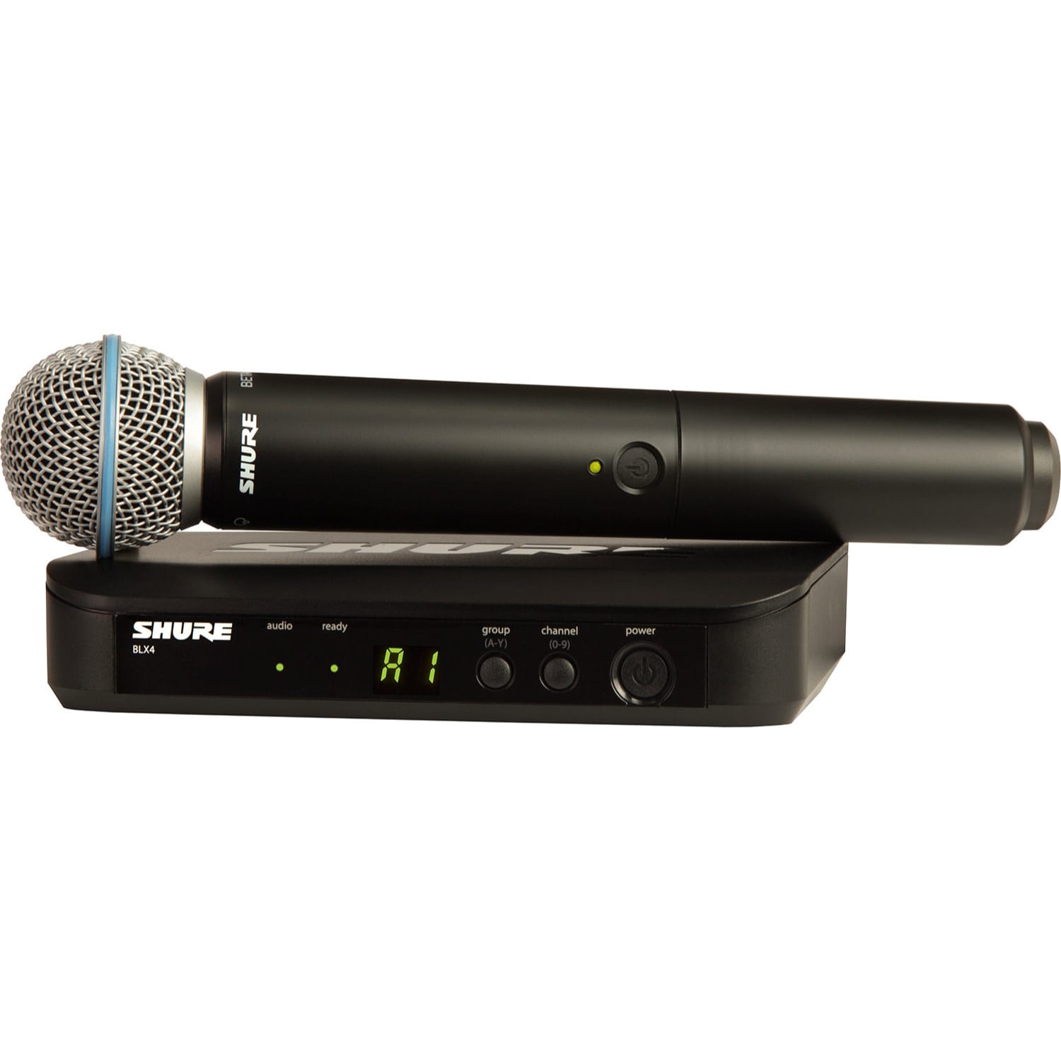 Shure BLX24/B58 Wireless Handheld Microphone System with Beta 58A Capsule (H10: 542-572 MHz)