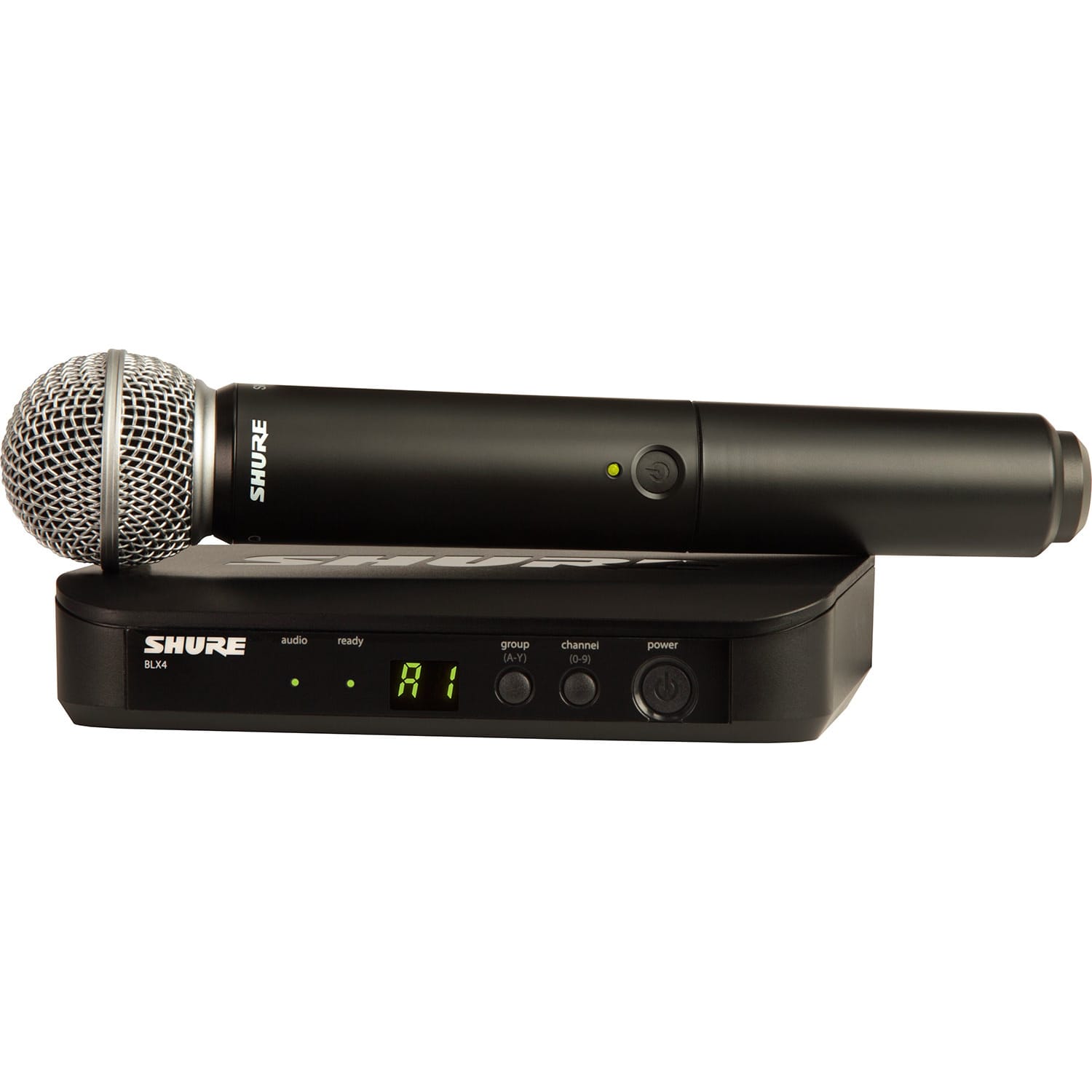 Shure BLX24/SM58 Wireless Handheld Microphone System with SM58 Capsule (J11: 596-616 MHz)