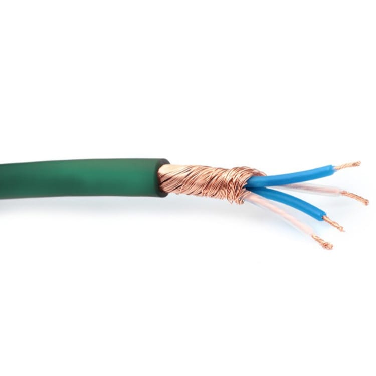 Mogami W2534 Neglex Quad Microphone Cable (Green, By the Foot)