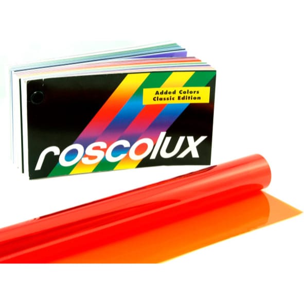 Rosco #20 Roscolux Cinegel Filter Gel Medium Amber (20" x 24" Sheet)