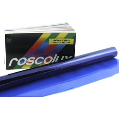 Rosco #64 Roscolux Cinegel Filter Gel Light Steel Blue (20" x 24" Sheet)