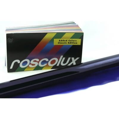 Rosco #74 Roscolux Cinegel Filter Gel Night Blue (20" x 24" Sheet)