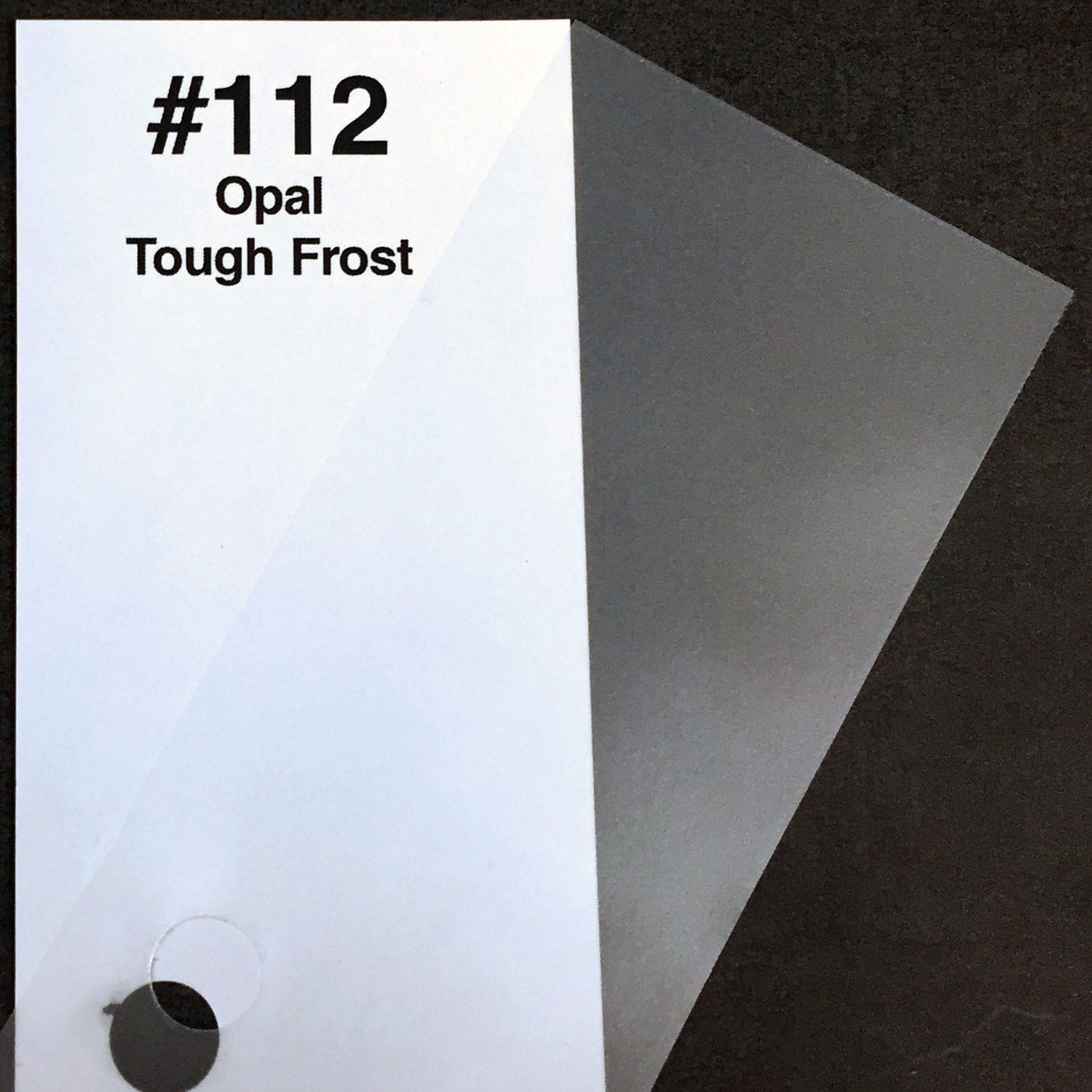 Rosco #112 Roscolux Cinegel Filter Gel Opal Tough Frost (20" x 24" Sheet)