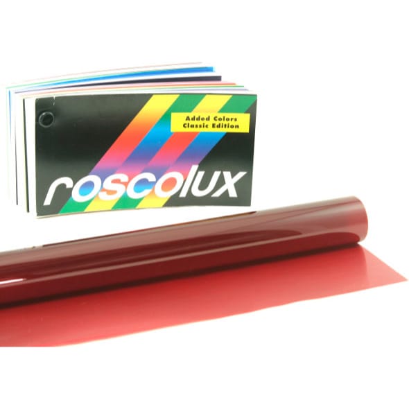 Rosco #124 Roscolux Cinegel Filter Gel Red Cyc Silk (20" x 24" Sheet)