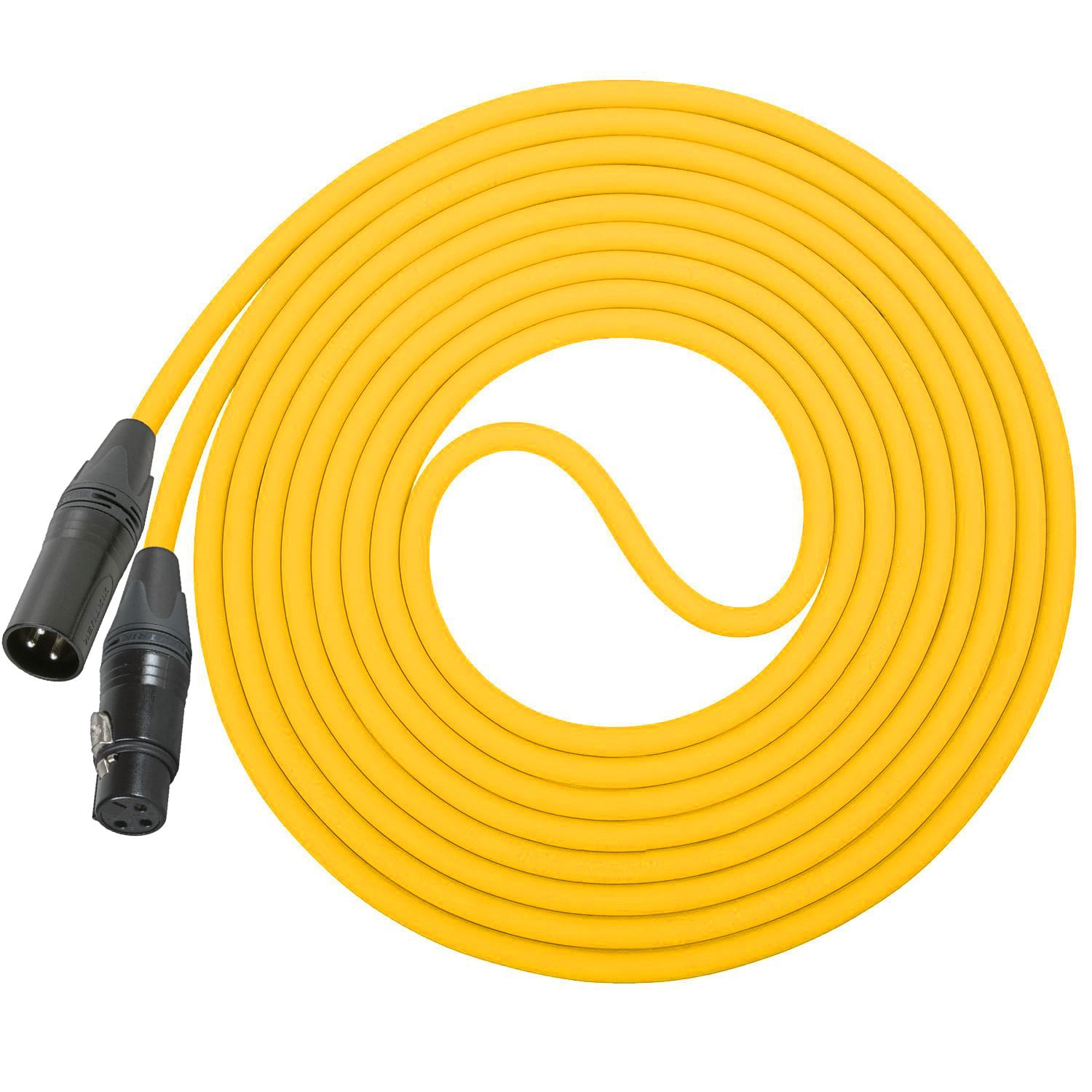 Performance Audio Professional Mogami W2534 XLR-XLR Microphone Cable (12' Yellow)