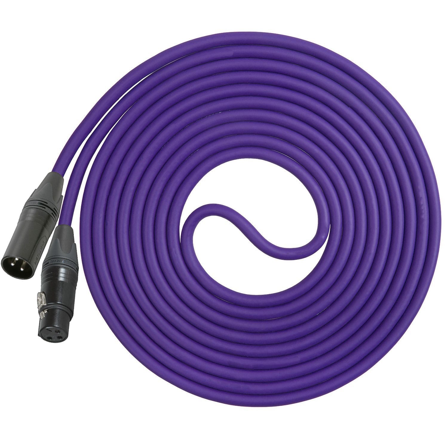 Performance Audio Professional Mogami W2534 XLR-XLR Microphone Cable (25', Purple)