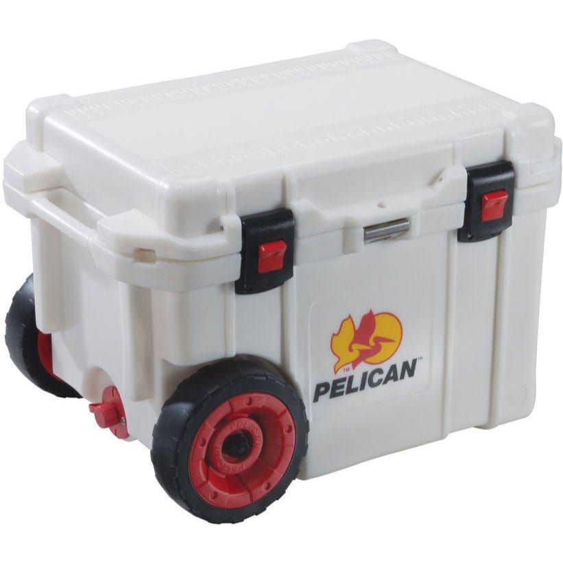 Pelican 45QW Elite Wheeled Cooler (White)