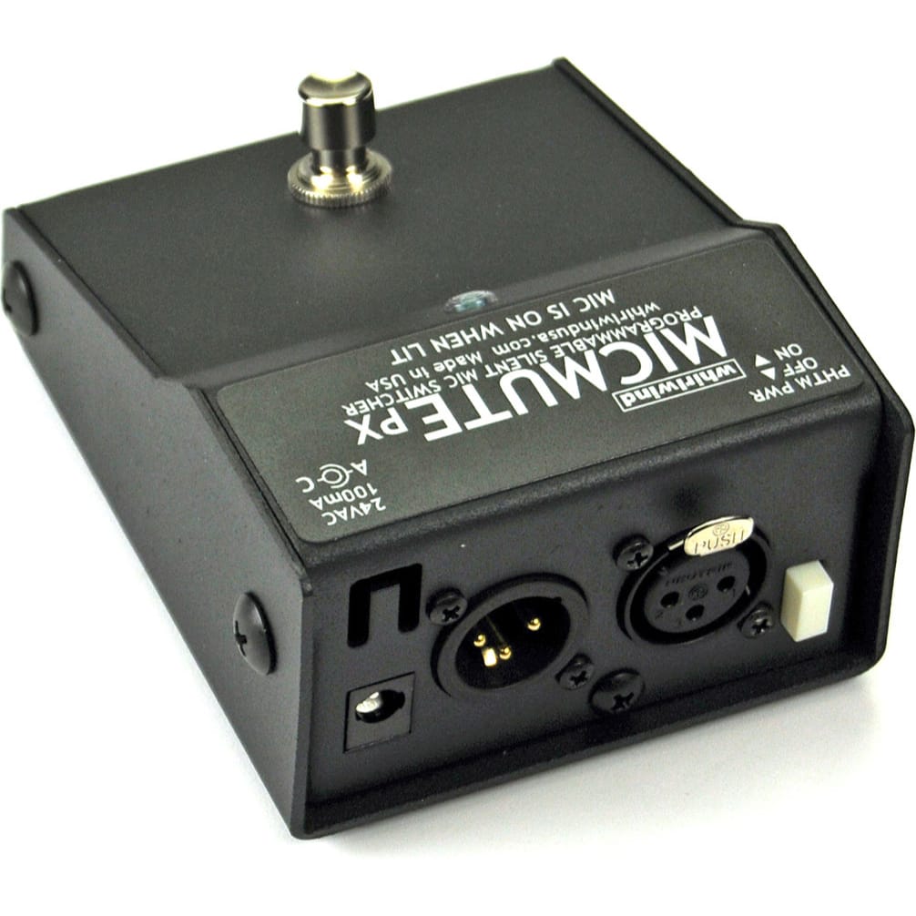 Whirlwind Micmute PX Programmable Mute Audio Switch (Pedal)