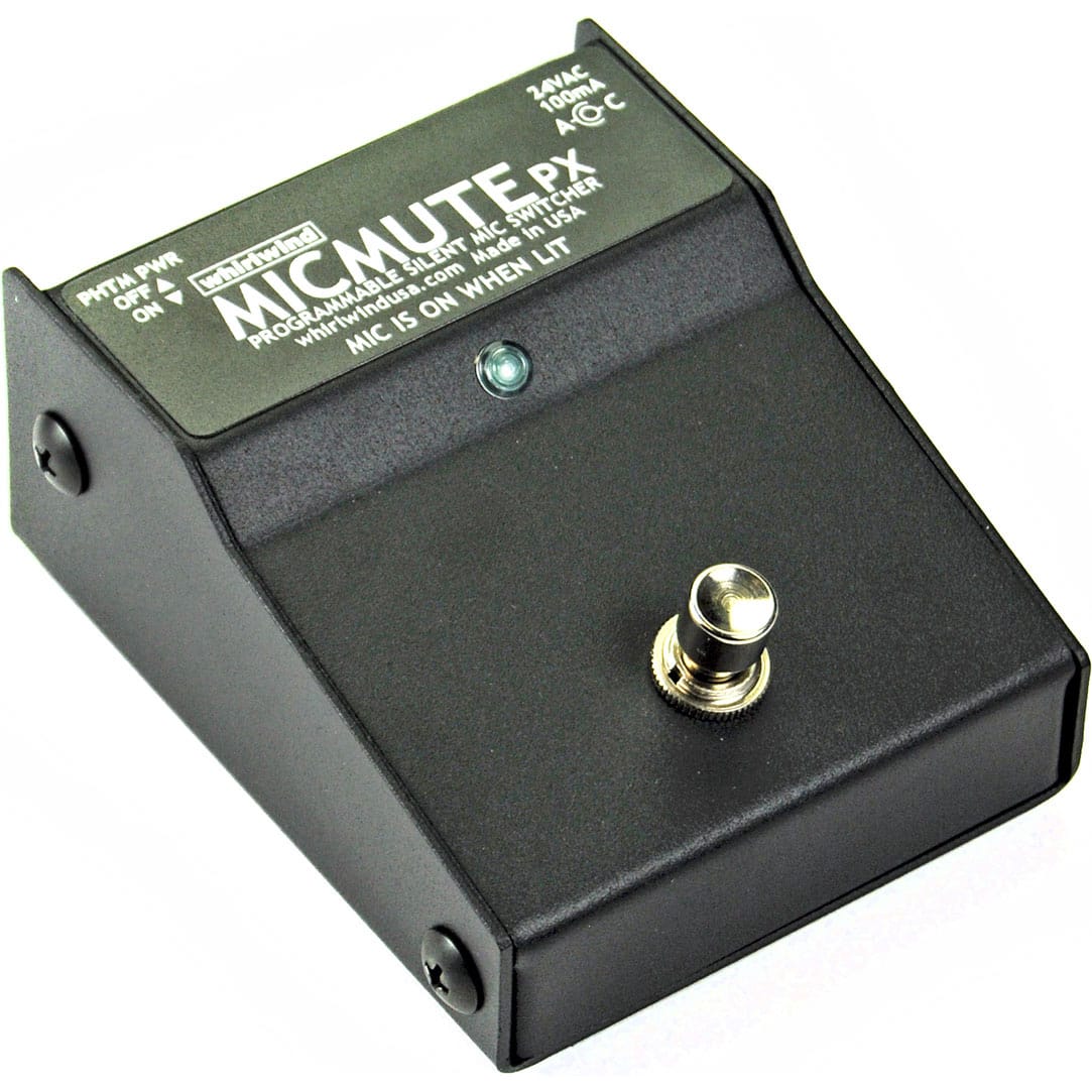 Whirlwind Micmute PX Programmable Mute Audio Switch (Pedal)