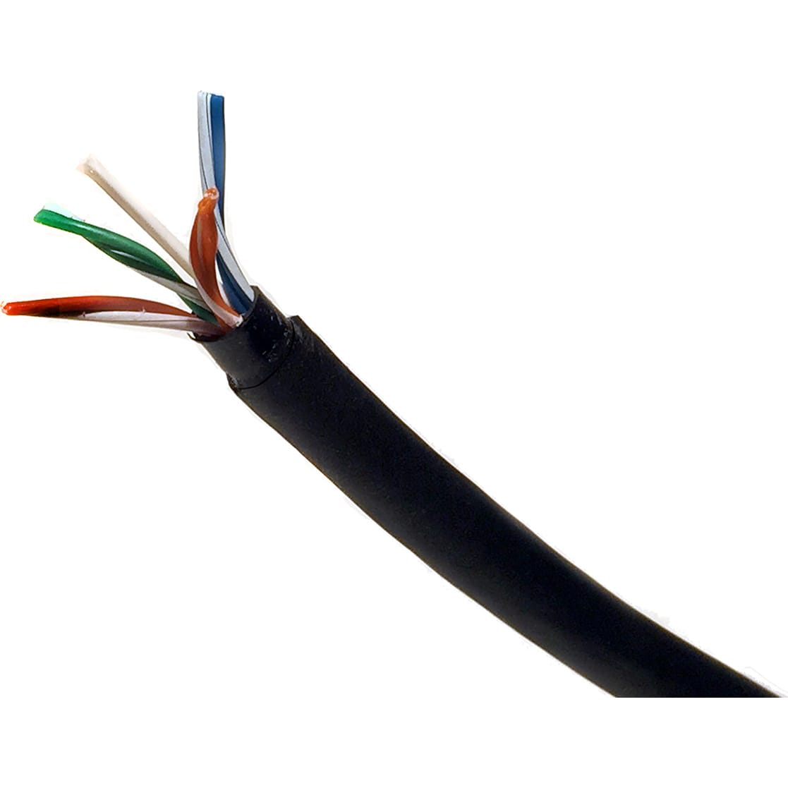 Whirlwind WCAT5EST Bulk Cat5e Shielded Cable (Black, By the Foot)