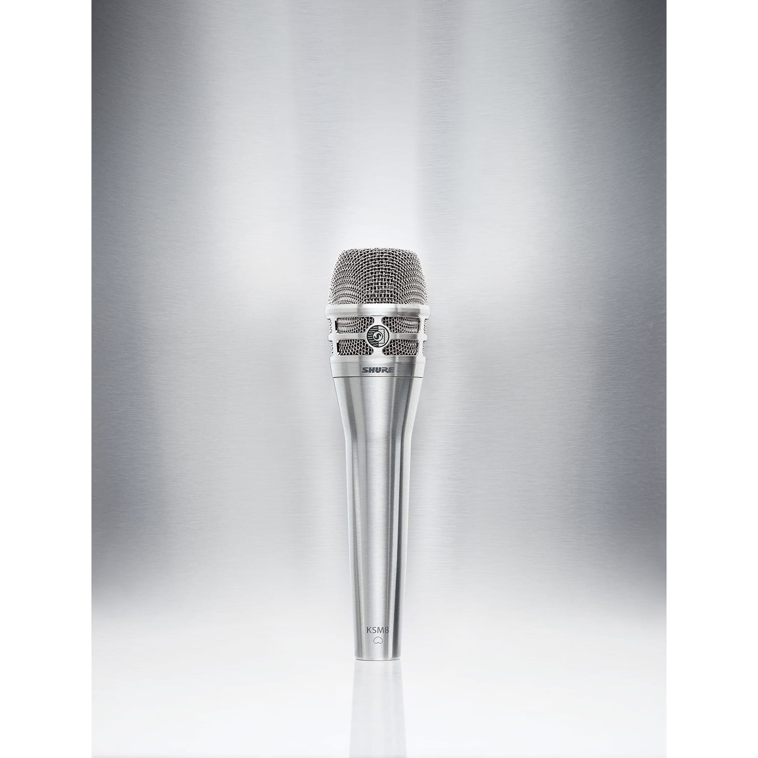 Shure KSM8 Dualdyne Dynamic Cardioid Handheld Vocal Microphone (Nickel)