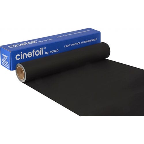 Rosco #1001 Matte Black Cinefoil (12" x 50' Roll)