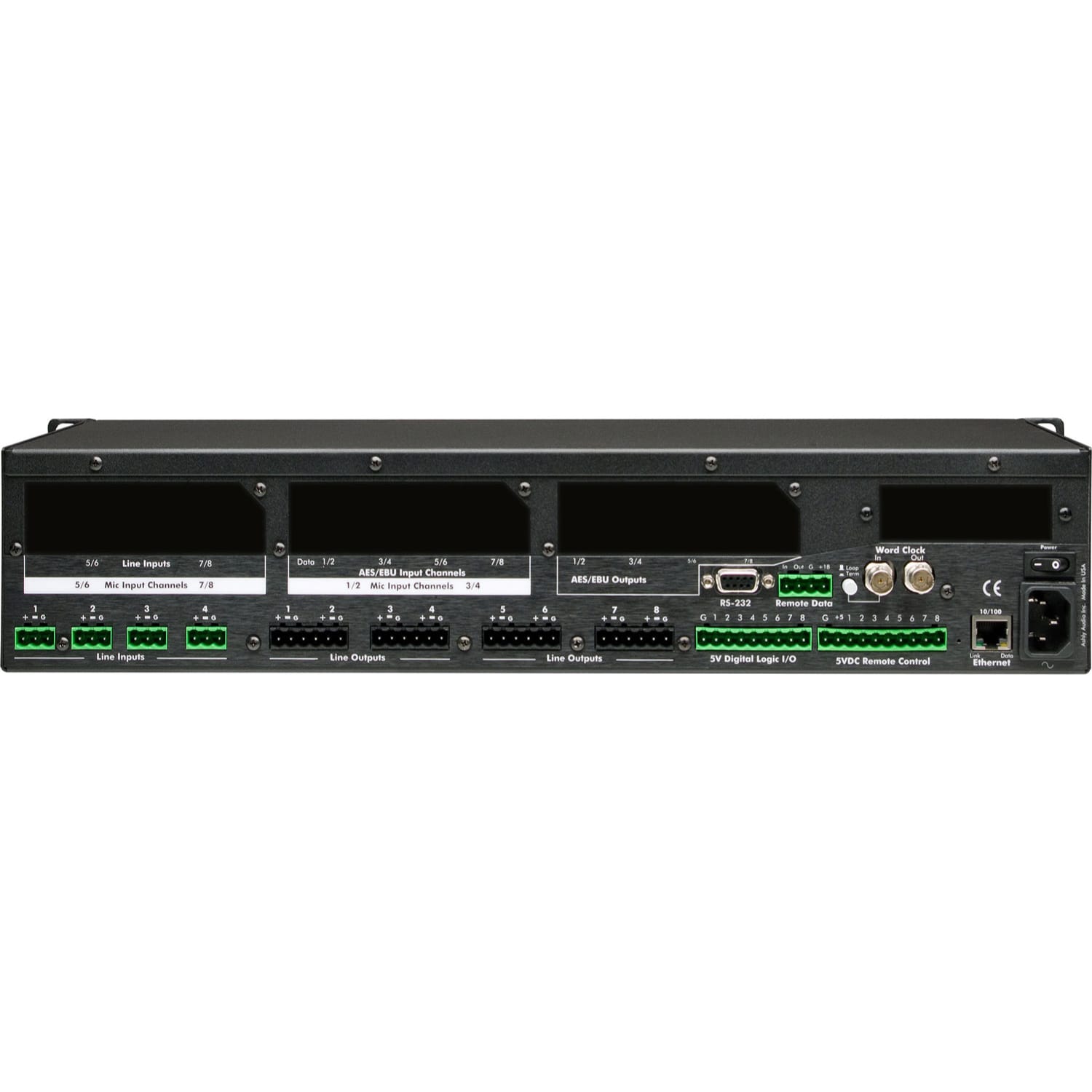 Ashly ne4800s Network Enabled Protea DSP System Processor with AES Out (4x8)