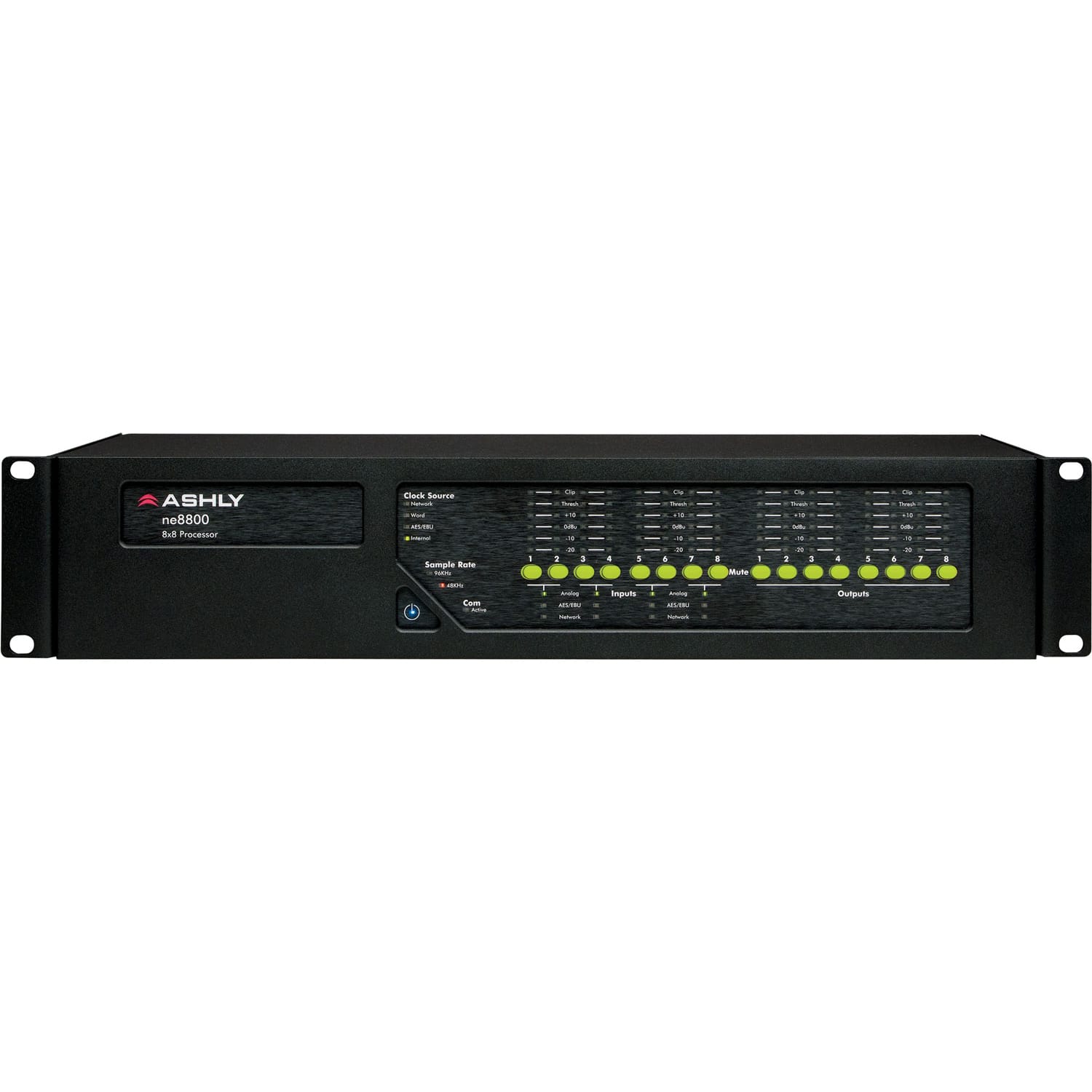 Ashly ne8800m Network Enabled Protea DSP System Processor with 4 Mic/4 Line In (8x8)