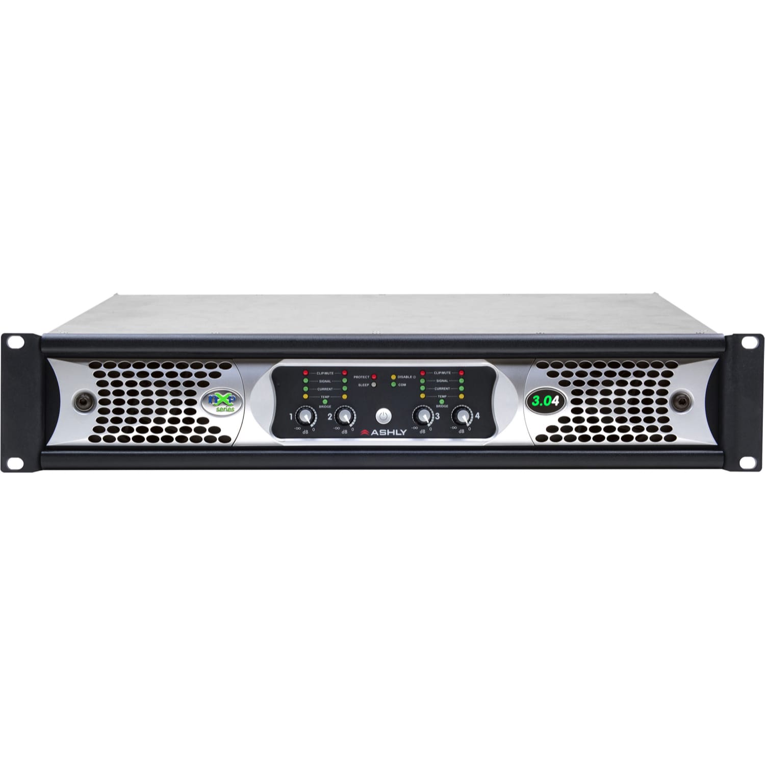 Ashly nXp3.04 Network Multi-Mode Power Amplifier with Protea DSP (4 x 3000W)