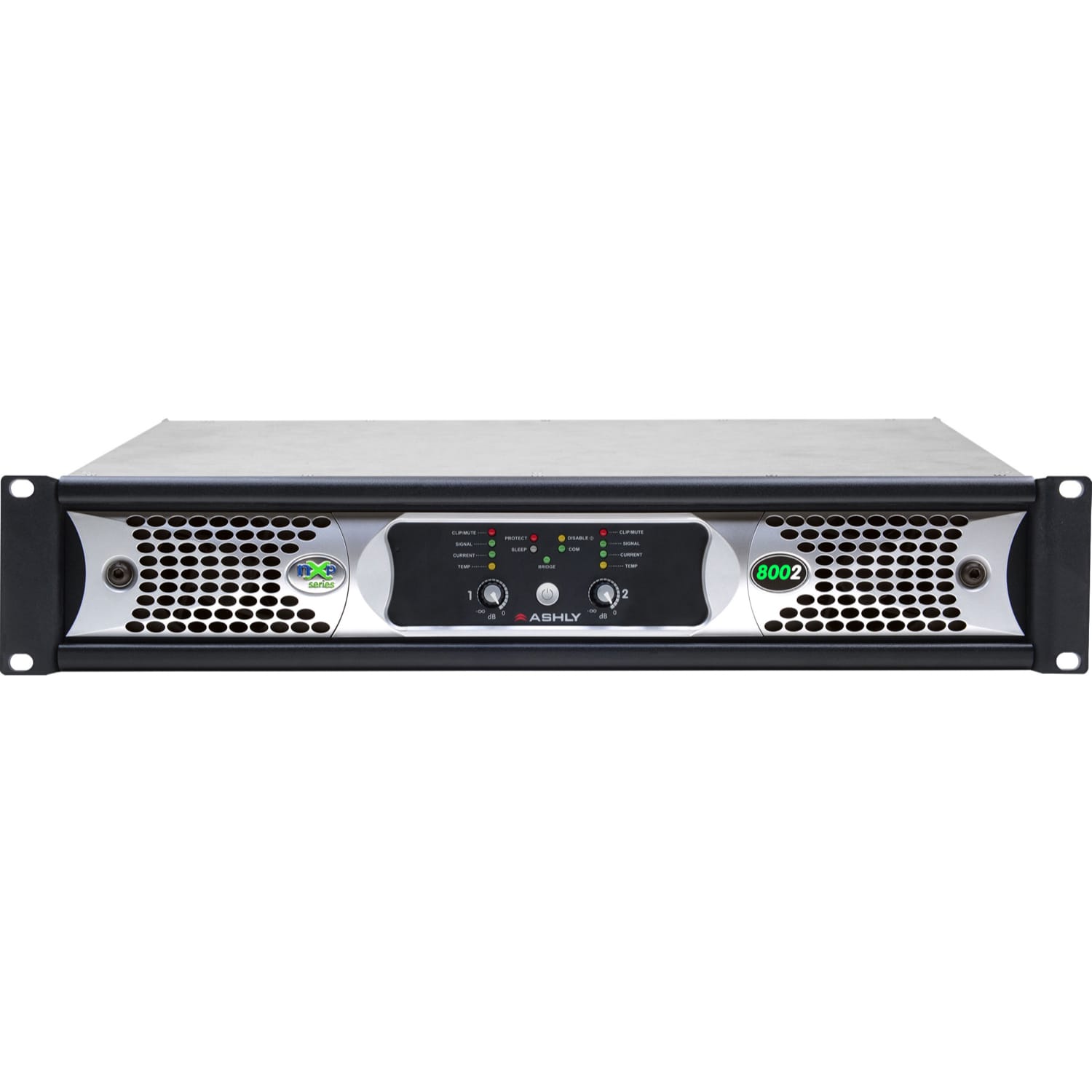 Ashly nXp8002 Network Multi-Mode Power Amplifier with Protea DSP (2 x 800W)