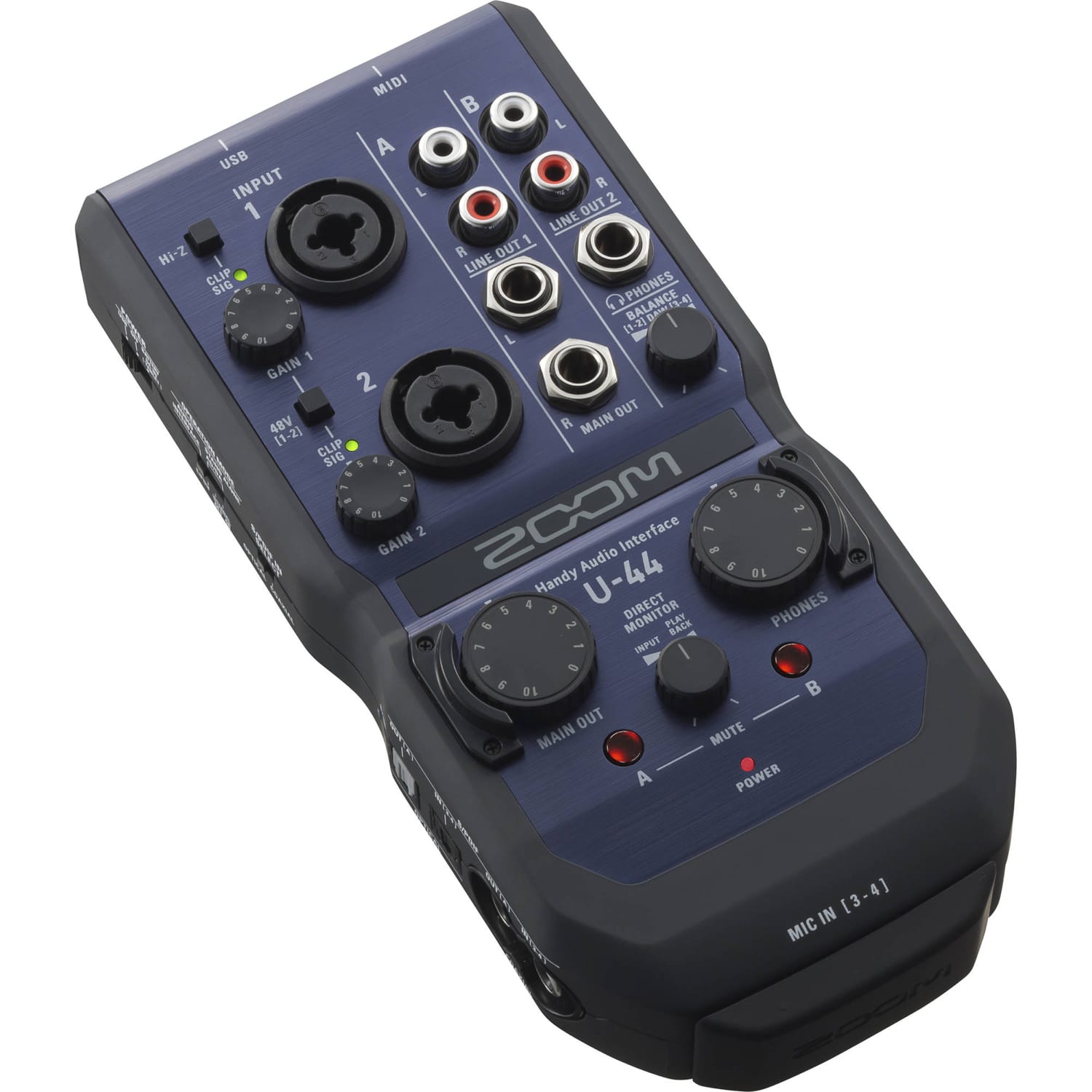 Zoom U-44 Handy Audio Interface