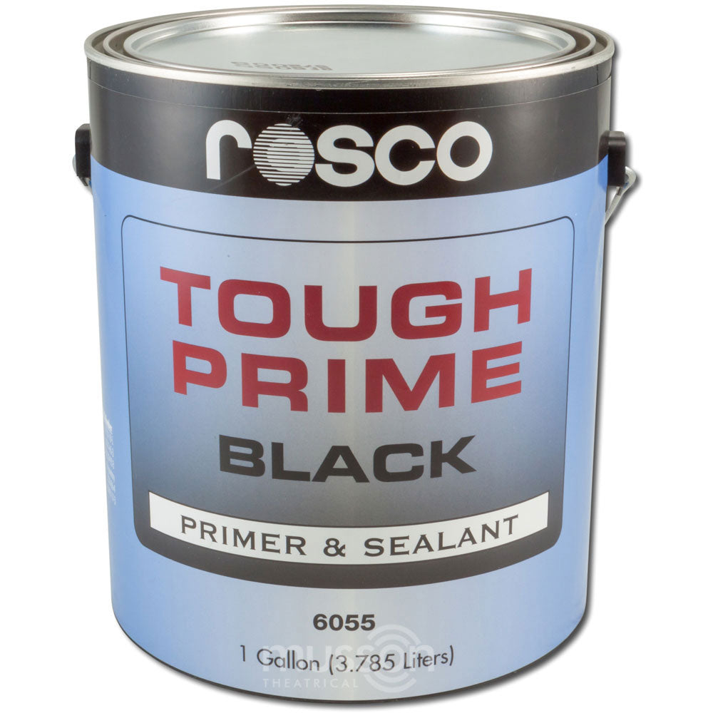 Rosco #6055 Tough Prime Black Primer & Sealant (1 Gallon, Eggshell)