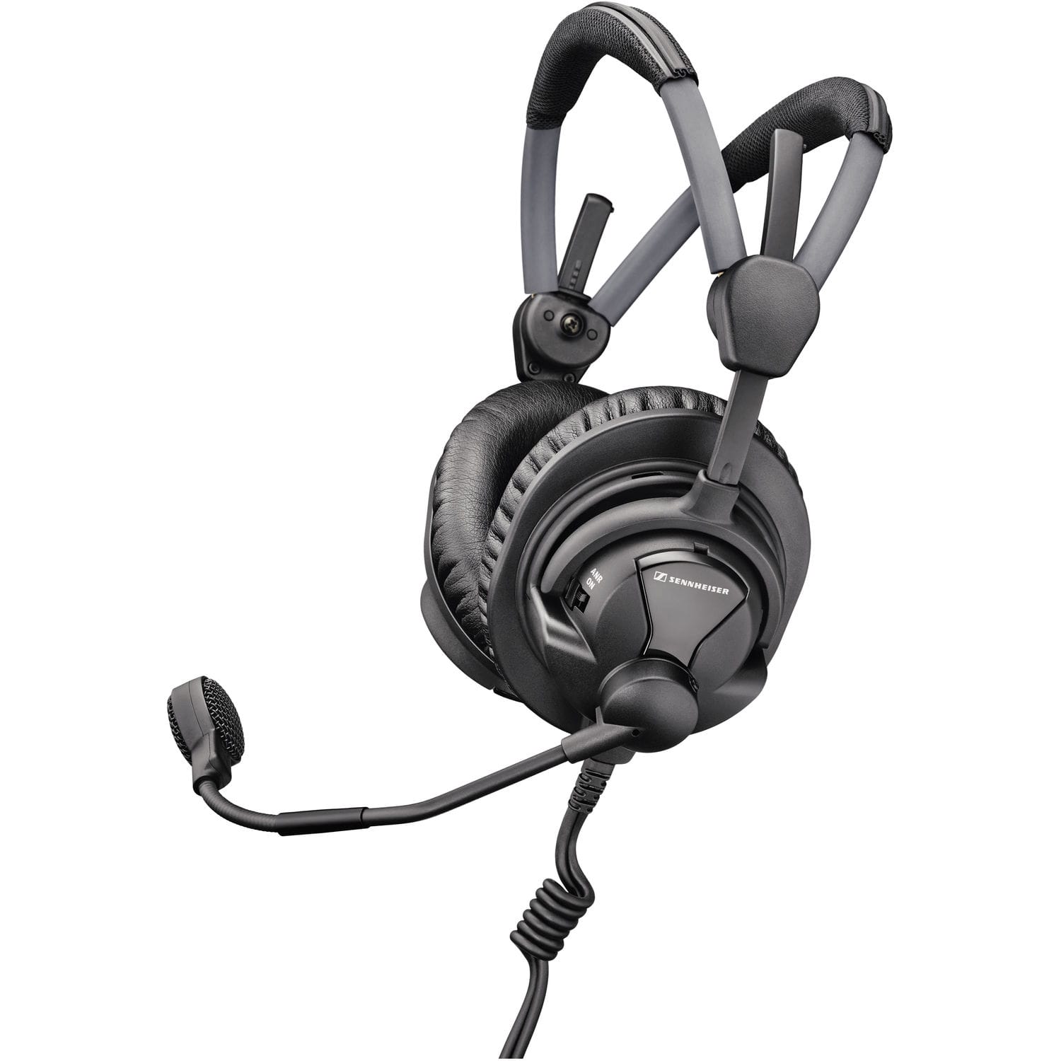 Sennheiser HMDC 27 Dual-Ear Over-Ear Broadcast Headset with Dynamic Microphone and Cable