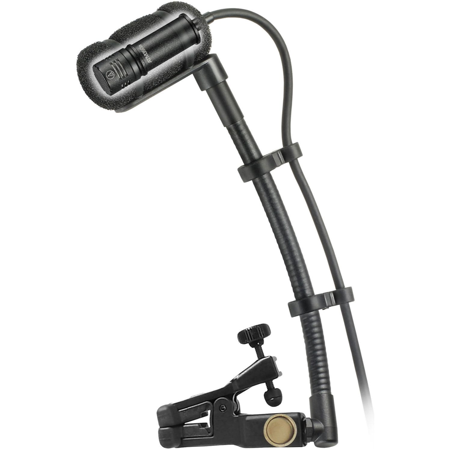 Audio-Technica ATM350UcW Cardioid Condenser Instrument Microphone with Universal Mount