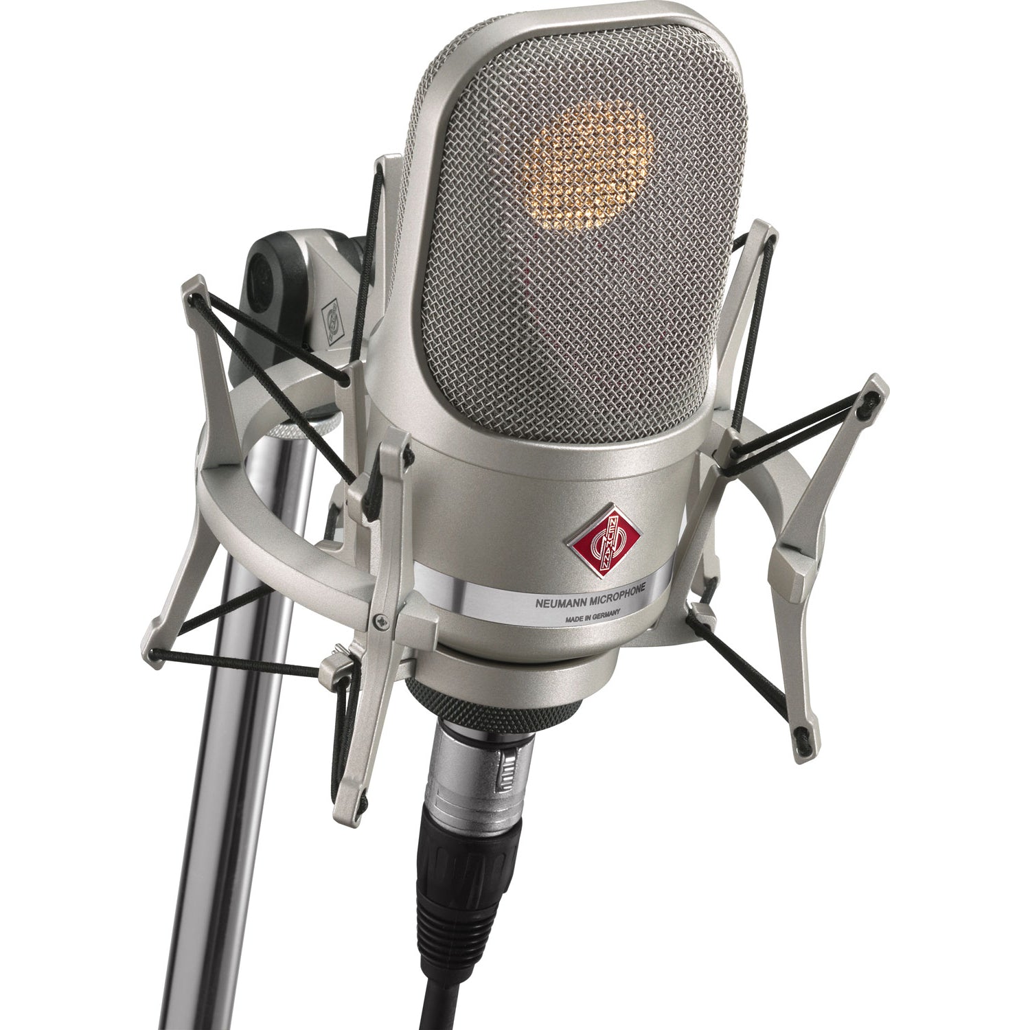 Neumann TLM 107 Studio Set Studio Mic with Shock Mount (Nickel)