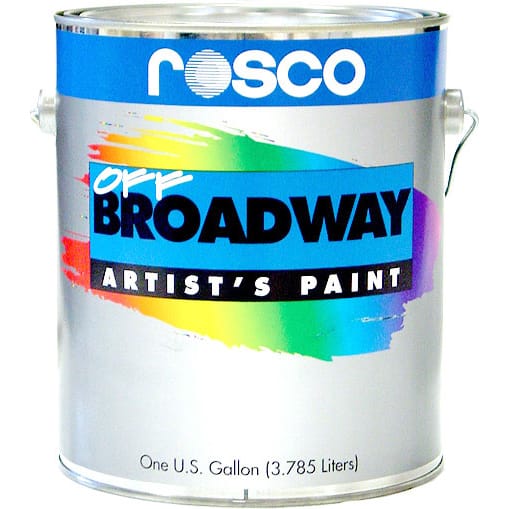 Rosco #5352 Off Broadway Paint Black (1 Gallon)