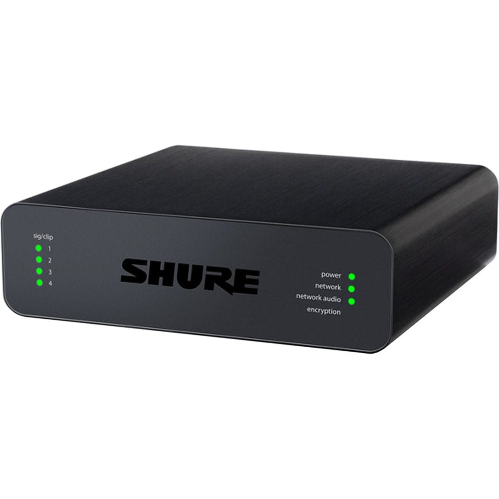 Shure ANI4IN-BLOCK 4-In Dante Audio Network Interface (Block Inputs)