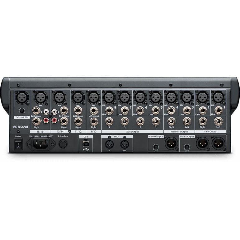 PreSonus StudioLive 16.0.2 USB Digital Mixer