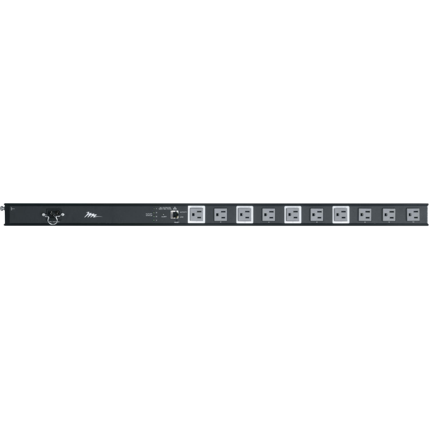 Middle Atlantic RLNK-1015V Select Series PDU with RackLink