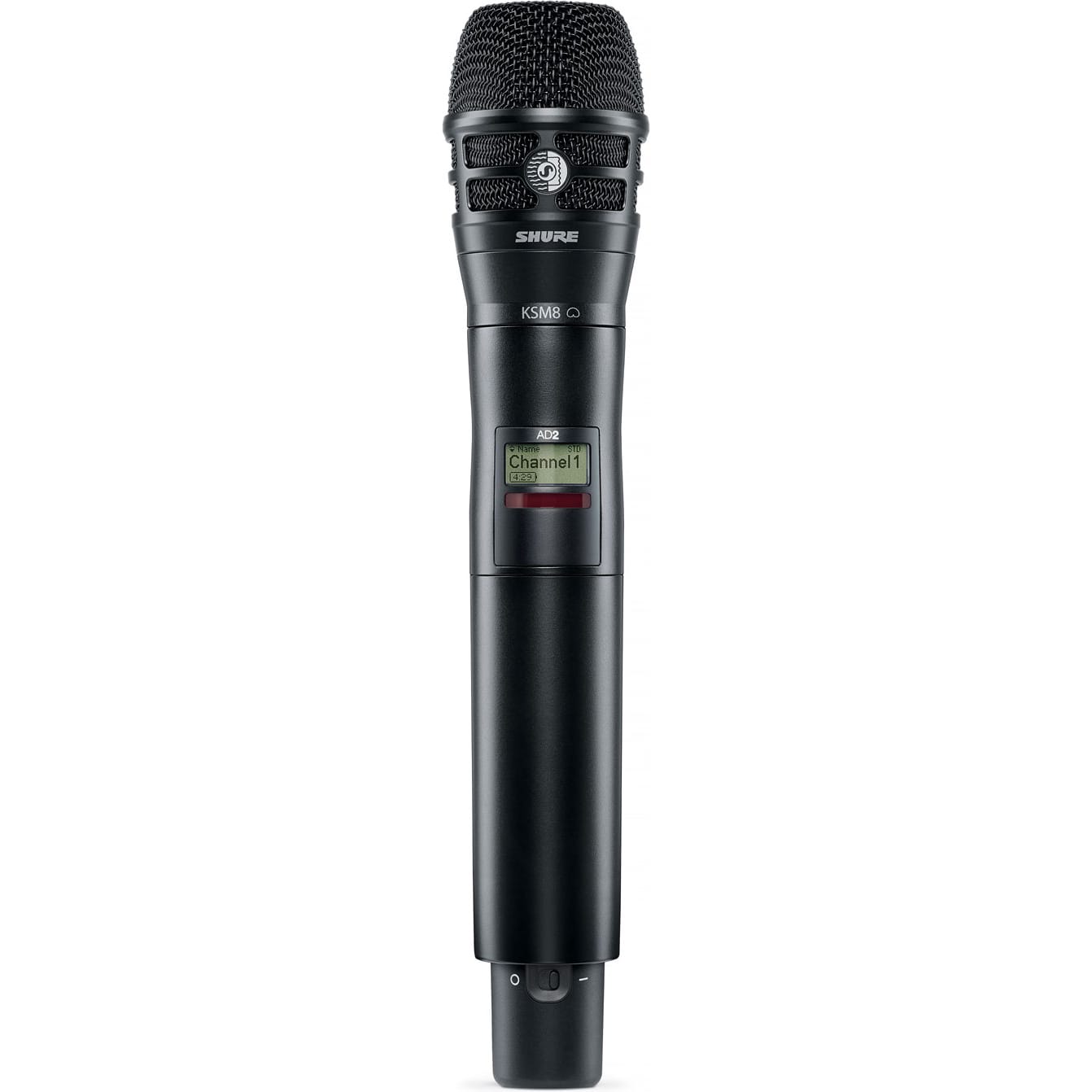 Shure AD2/K8B Axient Digital Handheld Wireless Transmitter (X55: 941-960 MHz, Black)