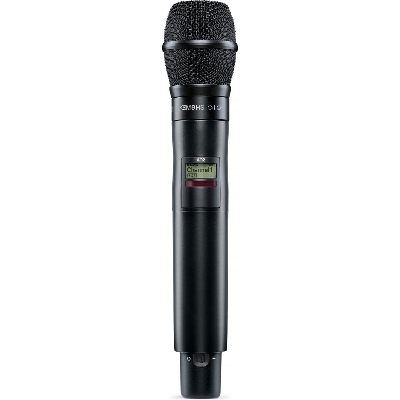 Shure AD2/K9HSB Axient Digital Handheld Wireless Transmitter (X55: 941-960 MHz, Black)