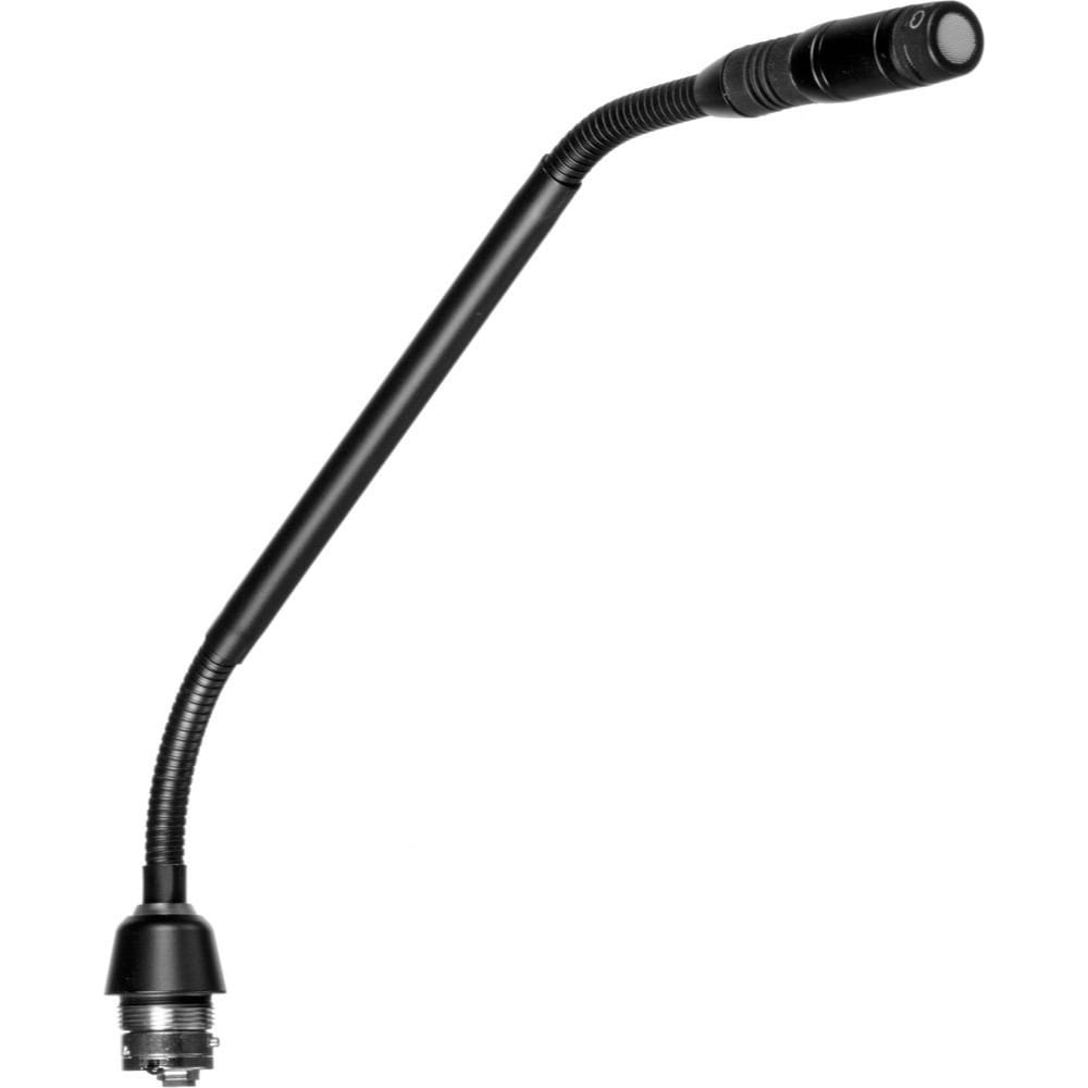 Shure MX410 10" Dualflex Gooseneck Mic without Surface Mount Preamp (Black, Cardioid)