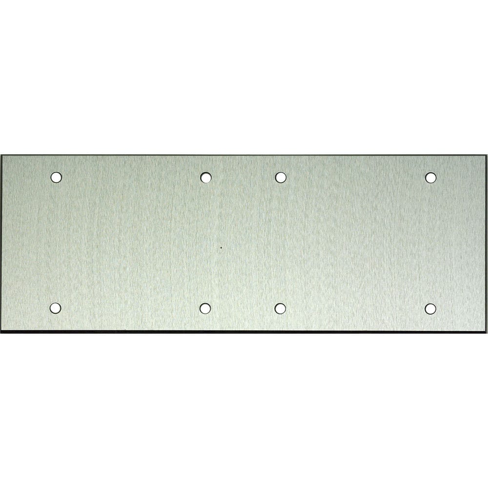 Whirlwind WPX6/0H Wallplate .125 Clear Anodized Aluminum