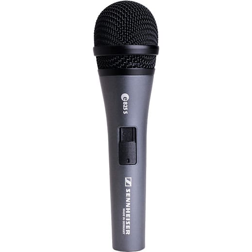 Sennheiser e 825-S Handheld Cardioid Dynamic Vocal Microphone with On/Off Switch