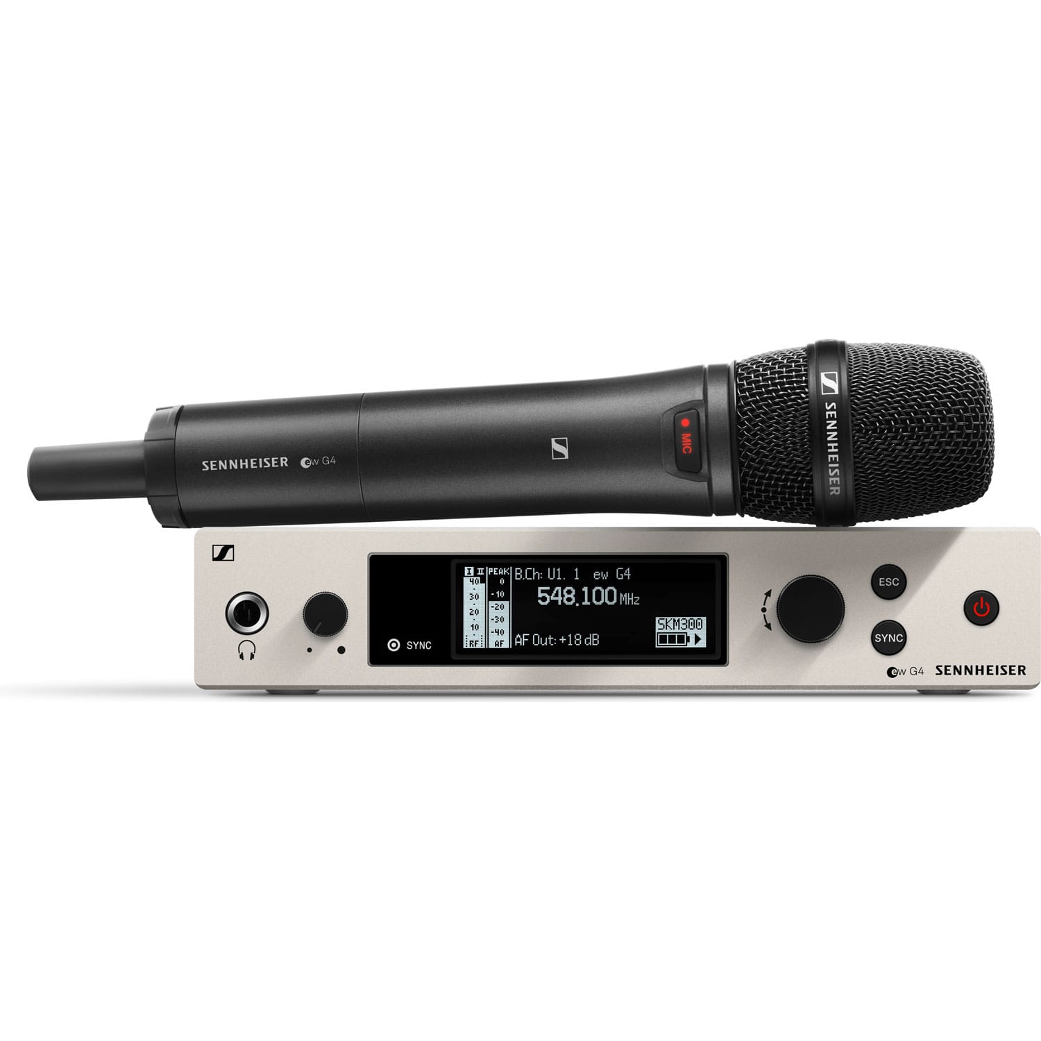 Sennheiser ew 300 G4-Base SKM-S Wireless Handheld System (Gw1: 558-608 MHz)