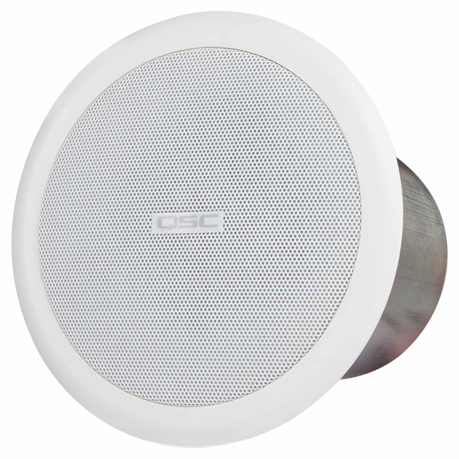 QSC AC-C4T AcousticCoverage 4.5" Full-Range Ceiling Loudspeaker (Each, White)