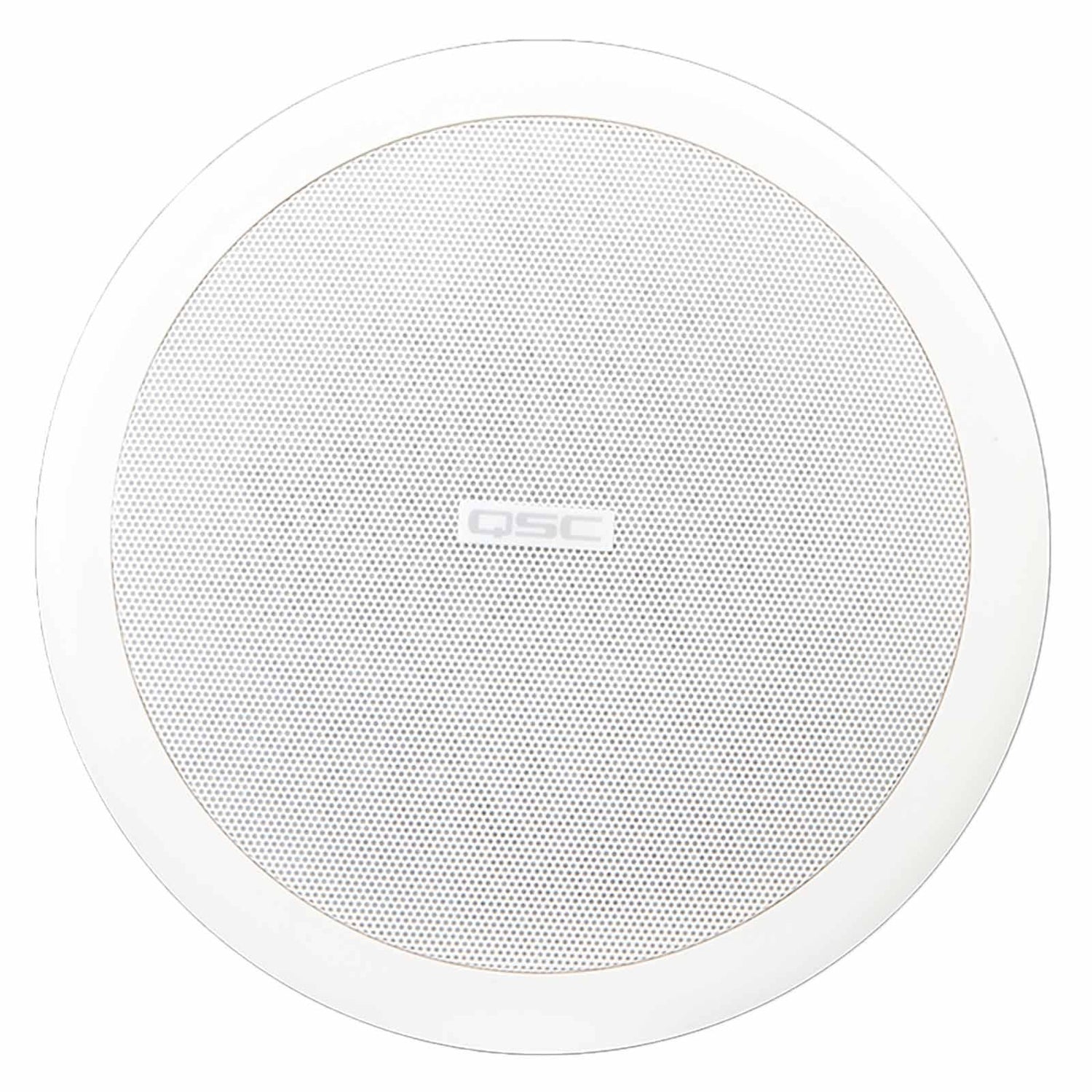 QSC AC-C6T AcousticCoverage 6.5" Two-Way Ceiling Loudspeaker (Each, White)