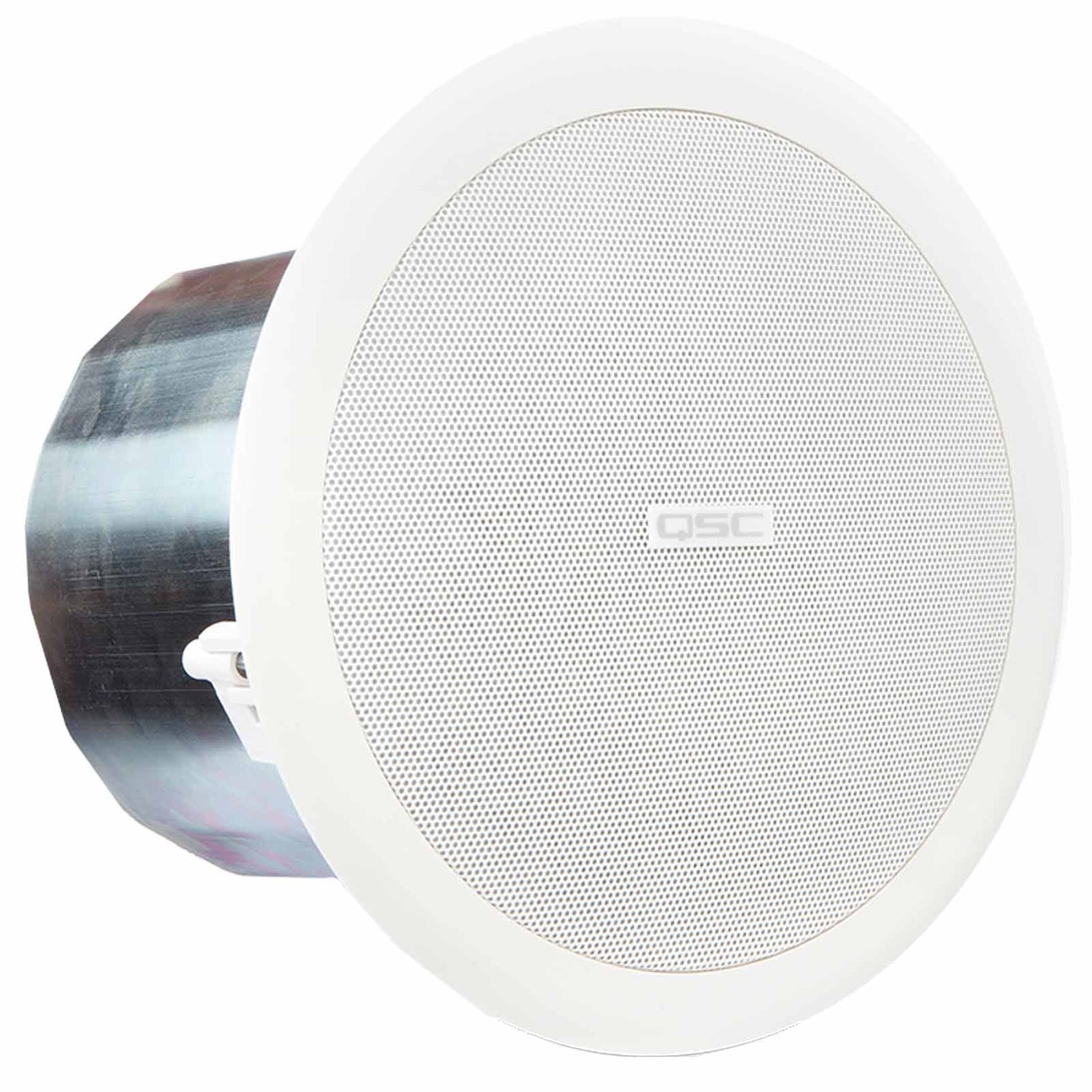 QSC AC-C8T AcousticCoverage 8" Two-Way Ceiling Loudspeaker (Each, White)