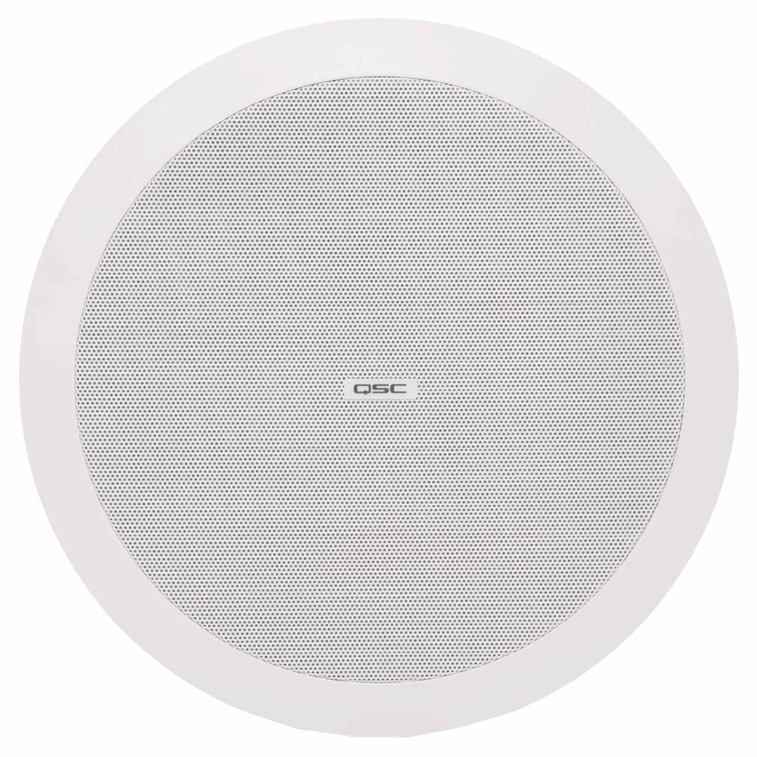 QSC AD-C4T-LP AcousticDesign 4.5" 2-Way, Low-Profile 30W Ceiling Loudspeaker (Single, White)