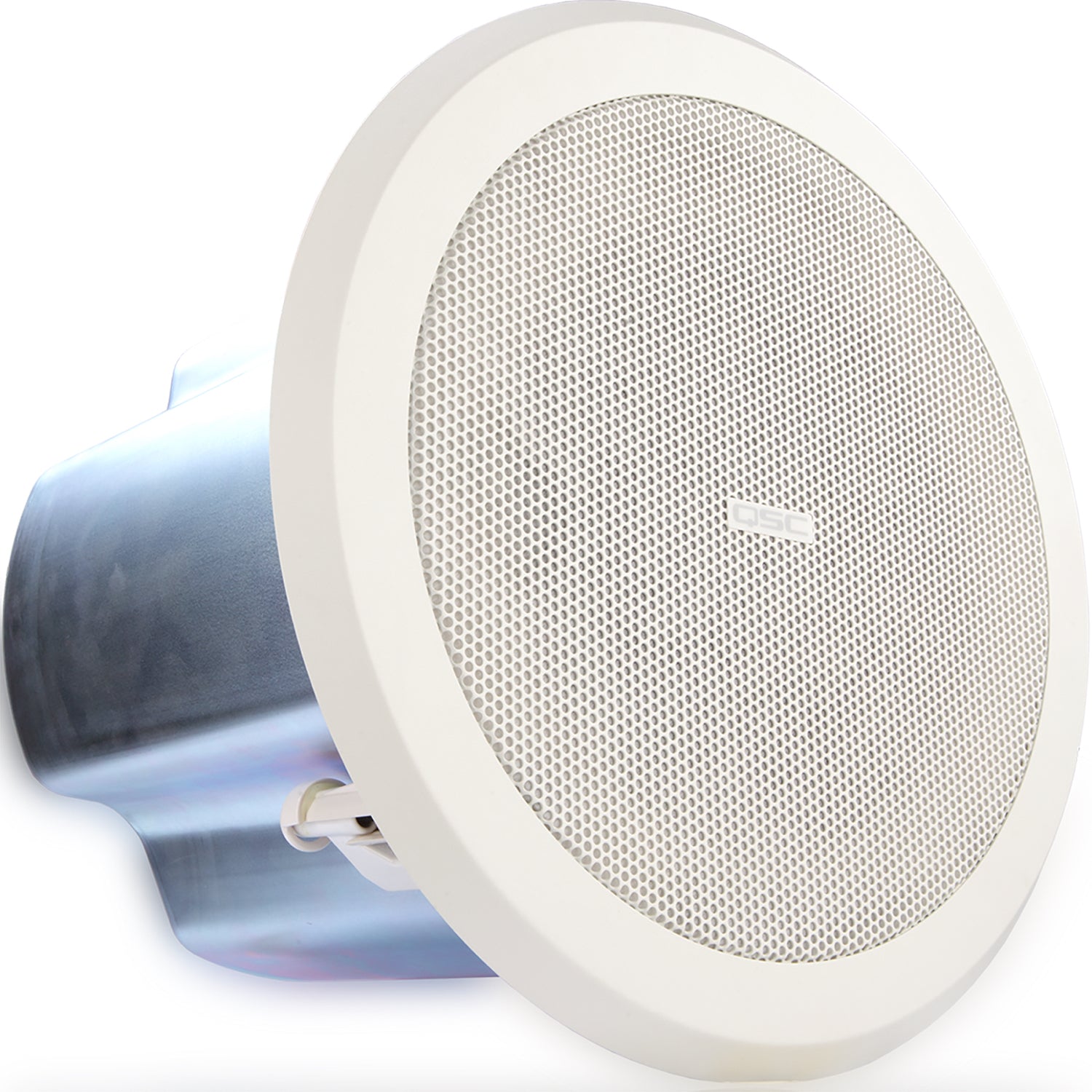 QSC AD-C821R AcousticDesign 8" High-Power Blind Mount Ceiling Loudspeaker (Round Grille)