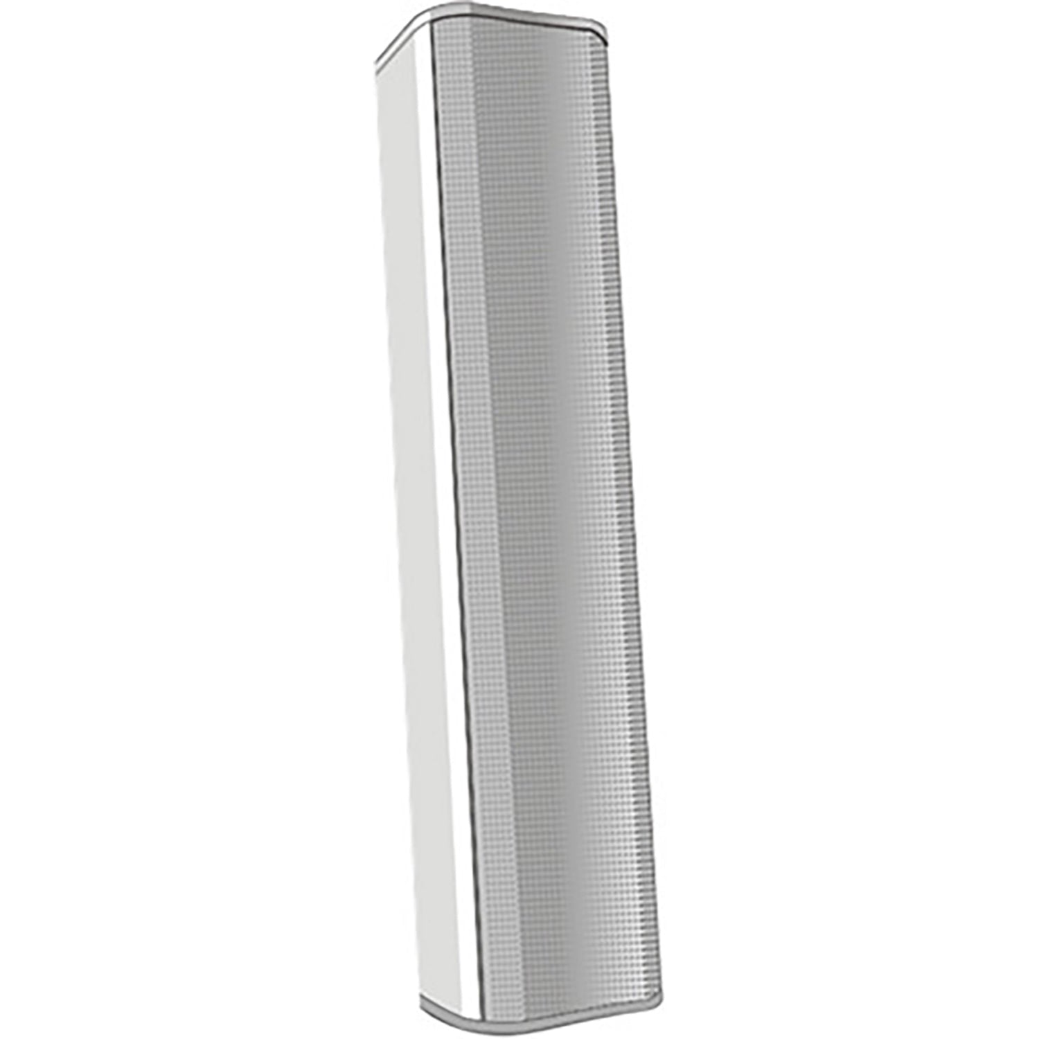 QSC AD-S802T AcousticDesign Series 8-Driver Column Surface-Mount Loudspeaker (White)