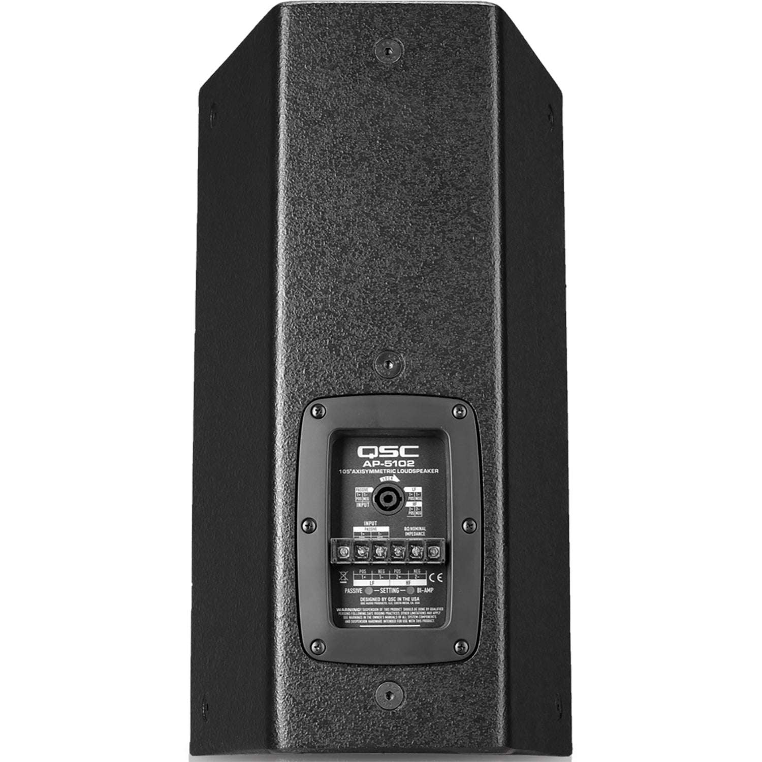 QSC AP-5102 10" High power, Installation Loudspeaker (Black)