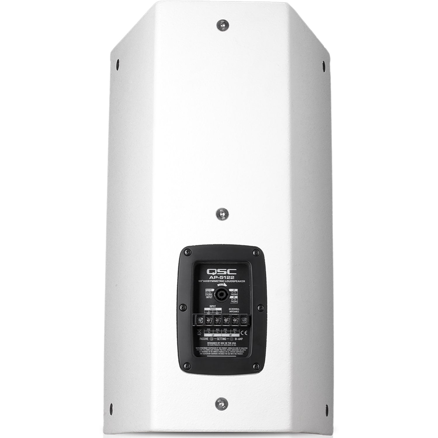 QSC AP-5122 12" High power, Installation Loudspeaker (White)