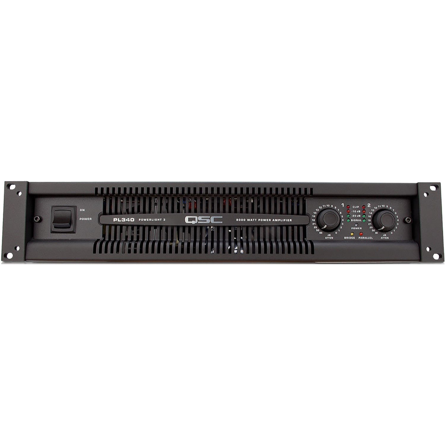 QSC PL380 PowerLight 3 Series 1500 Watt Professional Power Amplifier