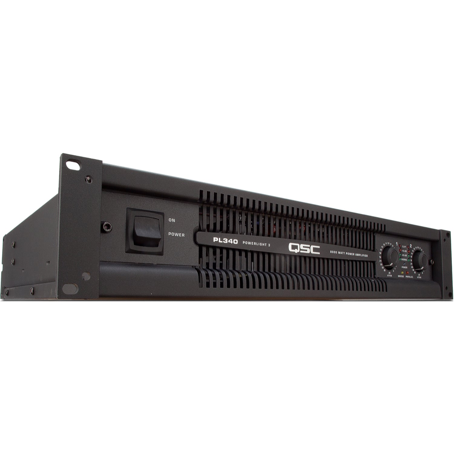 QSC PL380 PowerLight 3 Series 1500 Watt Professional Power Amplifier